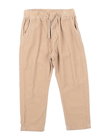 MANUEL RITZ Pantalon Beige 98% Coton, 2% Élasthanne