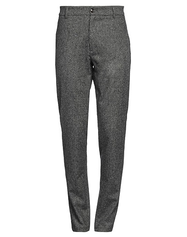CRUNA Casual pants Charcoal 52% Wool, 20% Polyester, 16% Polyamide, 10% Silk, 2% Elastane
