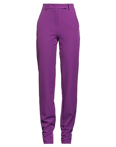 REVISE CONCEPT Casual pants Mauve 89% Polyester, 11% Elastane