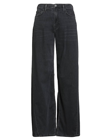 TRUE RELIGION Denim pants Black 53% Cotton, 19% Polyester, 13% Recycled cotton, 13% Modal, 2% Elastane