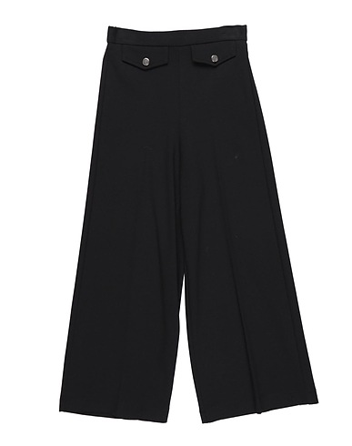 KOCCA Casual trouser Black 68% Viscose, 27% Polyamide, 5% Elastane
