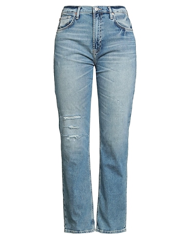 TRUE RELIGION Denim trousers Blue 99% Cotton, 1% Elastane
