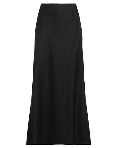 ALBERTA FERRETTI Langer Rock Schwarz 96% Schurwolle, 4% Elastan