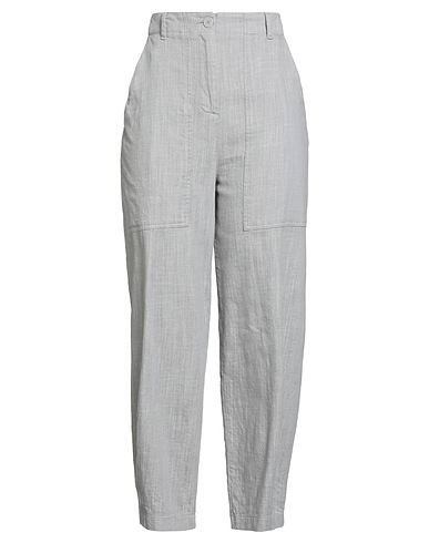 ALESSIA SANTI Denim pants Grey 99% Cotton, 1% Elastane