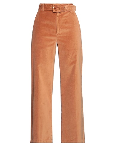LIBERTY ROSE Casual trouser Camel 100% Cotton