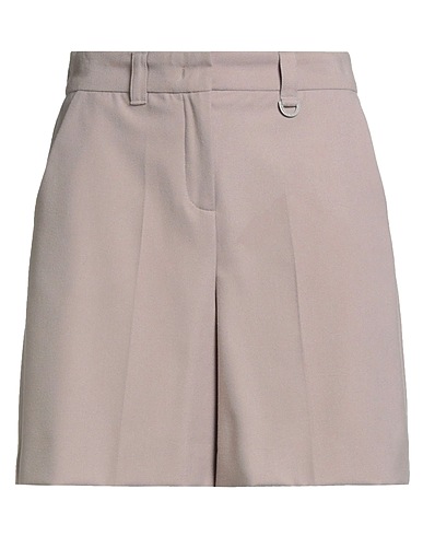 MARELLA Shorts & Bermuda MONOCHROME Taupe 72% Polyester, 22% Viscose, 6% Elastane