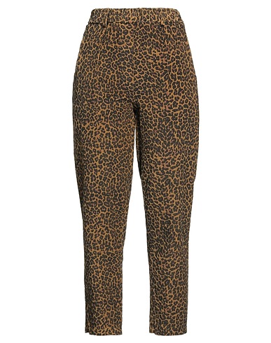 LOU LOU BELLE VILLE PARIS Casual pants Khaki 100% Cotton