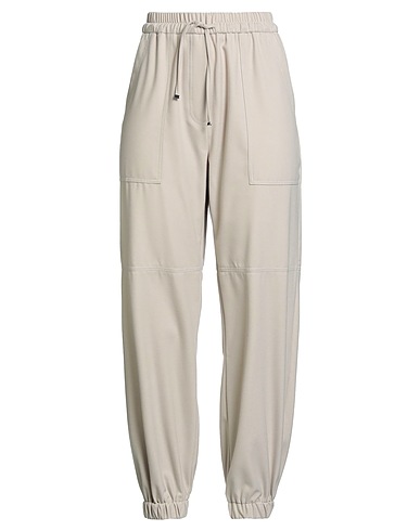 MARELLA SPORT Casual trouser Grey 72% Polyester, 22% Viscose, 6% Elastane