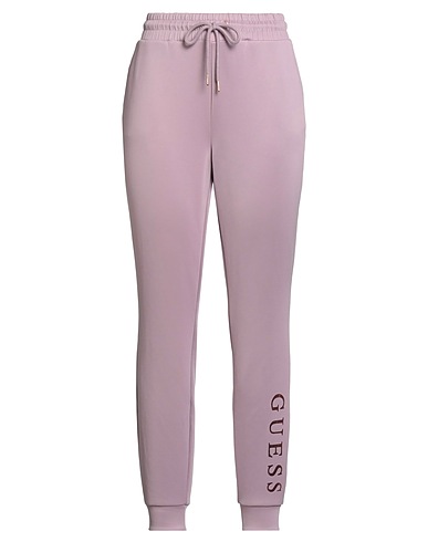 GUESS Pantalon Vieux rose 95% Polyester, 5% Élasthanne