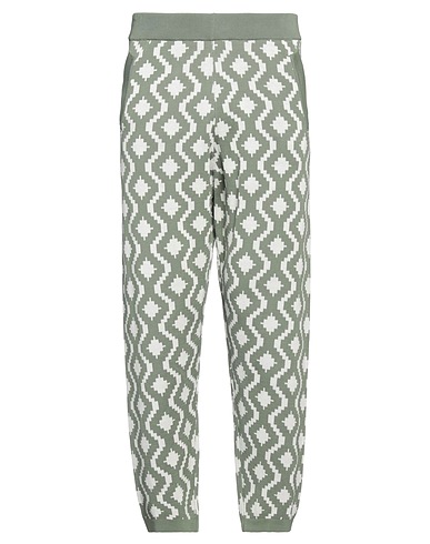 FILIPPO DE LAURENTIIS Casual trouser Military green 100% Cotton