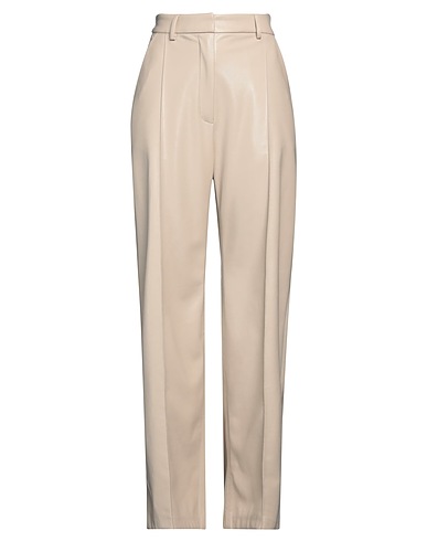 EMMA & GAIA Casual trouser Beige 50% Polyurethane, 50% Polyester
