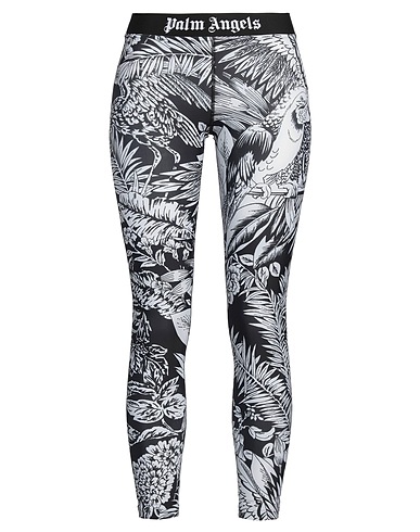 PALM ANGELS Leggings Black 78% Elastane, 22% Polyester, Polyamide