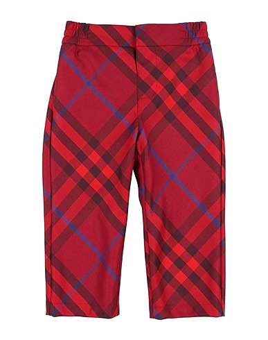 BURBERRY Casual trouser Red 100% Wool