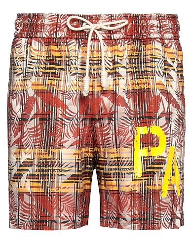 PALM ANGELS Shorts & Bermuda Beige 52% Viscose, 48% Acetate