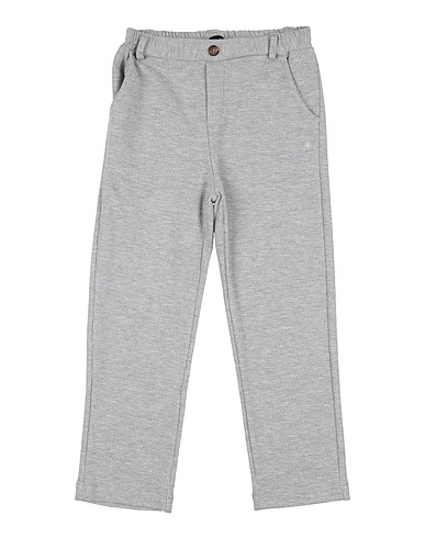 MANUEL RITZ Casual trouser Light grey 98% Polyester, 2% Elastane