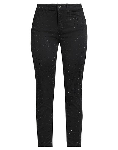 LIU •JO Casual trouser Black 55% Lyocell, 42% Cotton, 3% Elastane
