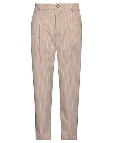 STILOSOPHY Casual pants Taupe 62% Polyester, 35% Viscose, 3% Elastane