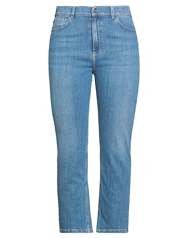 MARELLA Denim trousers DENIM Blue 98% Cotton, 2% Elastane