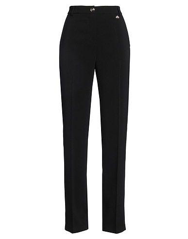 DIVEDIVINE Casual trouser Black 98% Polyester, 2% Elastane