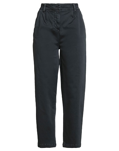 BLAUER. Casual pants Charcoal 98% Cotton, 2% Elastane
