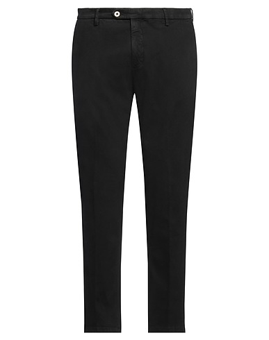 MICHAEL COAL Pantalon NERO 97% Coton, 3% Élasthanne