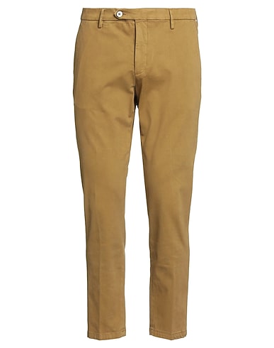 MICHAEL COAL Pantalon GIALLO OCRA 97% Coton, 3% Élasthanne