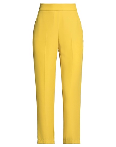KARTIKA Casual trouser Mustard 64% Polyester, 33% Polyamide, 3% Elastane