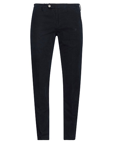 MICHAEL COAL Casual trouser Midnight blue 98% Cotton, 2% Elastane