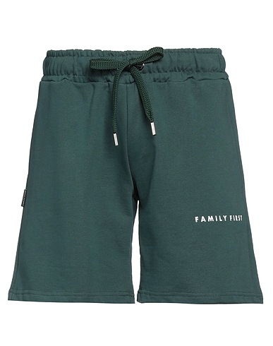 FAMILY FIRST  Milano Shorts & Bermuda Verde 100% Cotone