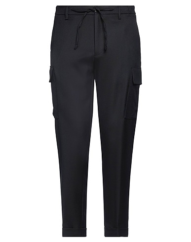 MICHAEL COAL Casual pants Midnight blue 57% Wool, 33% Polyester, 10% Polyamide