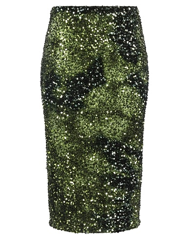 MARELLA Midi skirt Green 100% Polyester