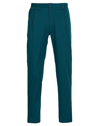 DOLCE&GABBANA Pantalone Verde scuro 97% Cotone, 3% Elastan