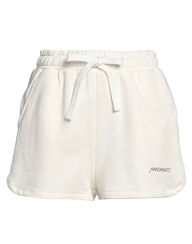 HINNOMINATE Shorts & Bermuda Off white 100% Cotton