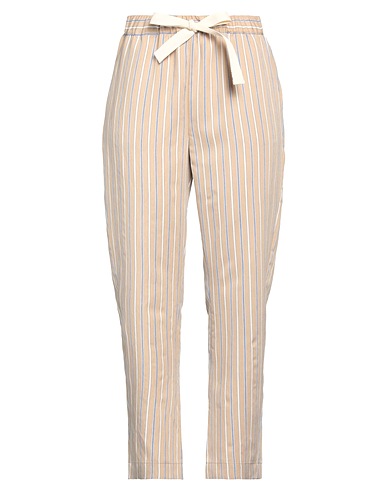 SEMICOUTURE Casual pants Beige 88% Viscose, 12% Polyester