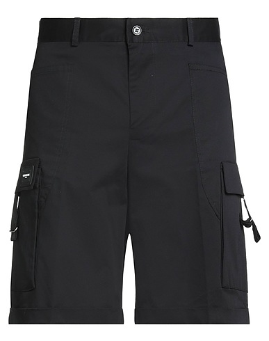 GAVROCHE Paris Shorts & Bermuda Black 97% Cotton, 3% Elastane