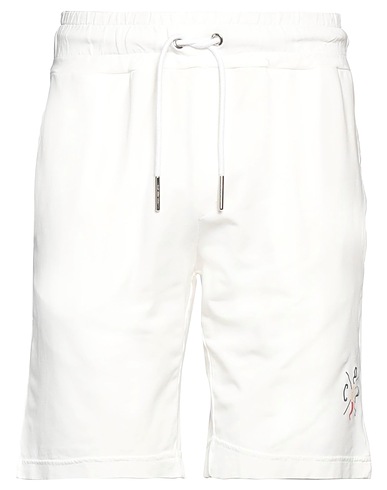 COOPERATIVA PESCATORI POSILLIPO Shorts & Bermuda White 94% Cotton, 6% Elastane