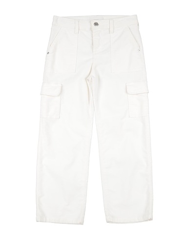 KOCCA Casual trouser BIANCO 98% Cotton, 2% Elastane