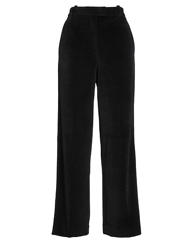 CIRCOLO 1901 Casual trouser Black 80% Cotton, 20% Polyester
