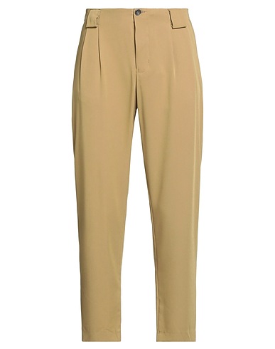 OVER/D Casual pants Camel 79% Polyester, 18% Viscose, 3% Elastane
