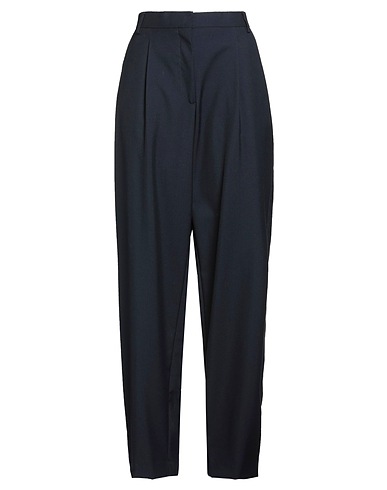 OFFICINE GÉNÉRALE Casual trouser Midnight blue 100% Virgin Wool