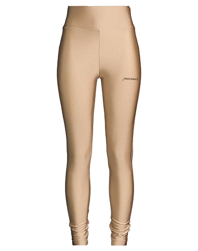 HINNOMINATE Athletic leggings Beige 80% Polyamide, 20% Elastane