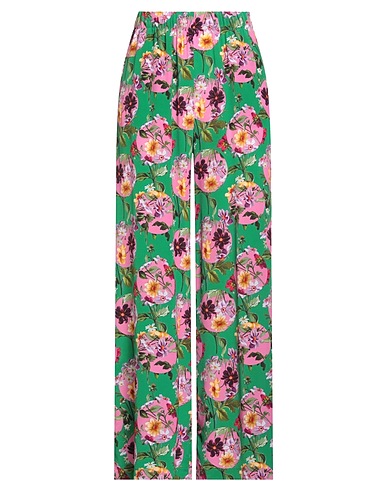 MIKI THUMB Casual trouser 100% Silk