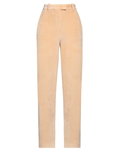 CIRCOLO 1901 Casual trouser Beige 80% Cotton, 20% Polyester
