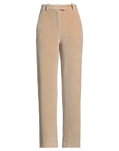 CIRCOLO 1901 Casual pants Cream 80% Cotton, 20% Polyester