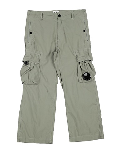 C.P. COMPANY UNDERSIXTEEN Casual trouser Military green 100% Cotton