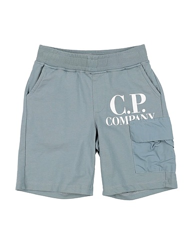 C.P. COMPANY UNDERSIXTEEN Shorts & Bermuda Grey 100% Cotton
