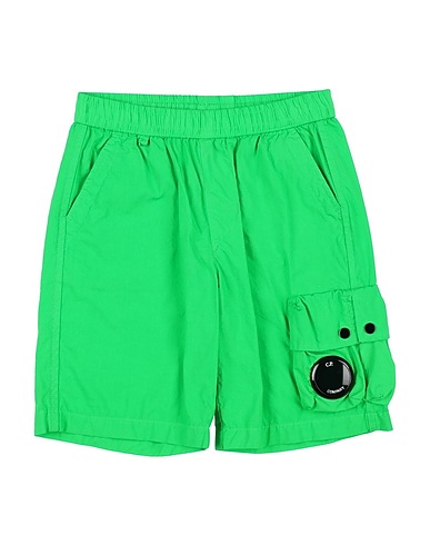 C.P. COMPANY UNDERSIXTEEN Shorts & Bermuda Green 100% Cotton