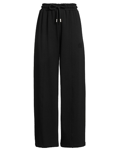 4GIVENESS Hosen Schwarz 100% Baumwolle