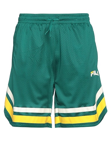 FILA Shorts & Bermuda Emerald green 100% Polyester