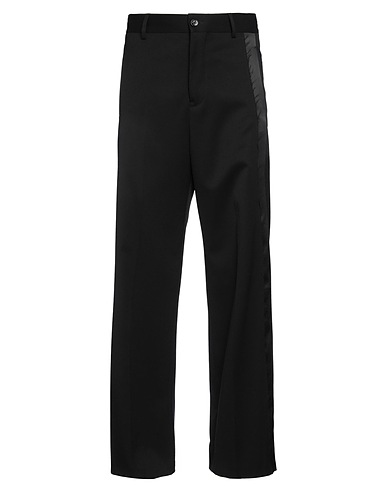 MM6 MAISON MARGIELA Casual pants Black 54% Polyester, 44% Virgin Wool, 2% Elastane